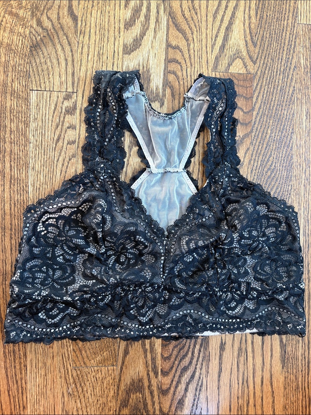 Torrid Curve lightly lined lace racerback bralette size 0. Like new condition